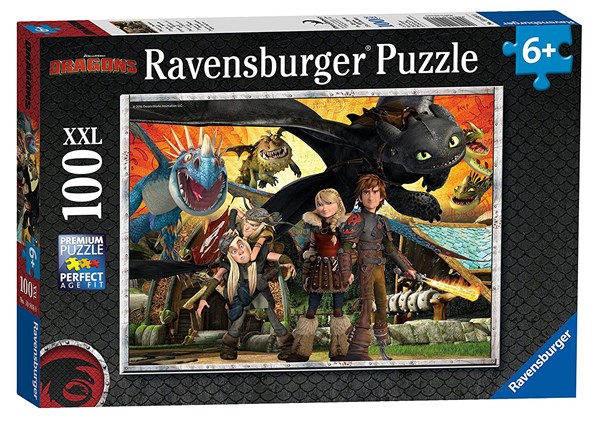 Ravensburger (10918) - "Dragons" - 100 pièces