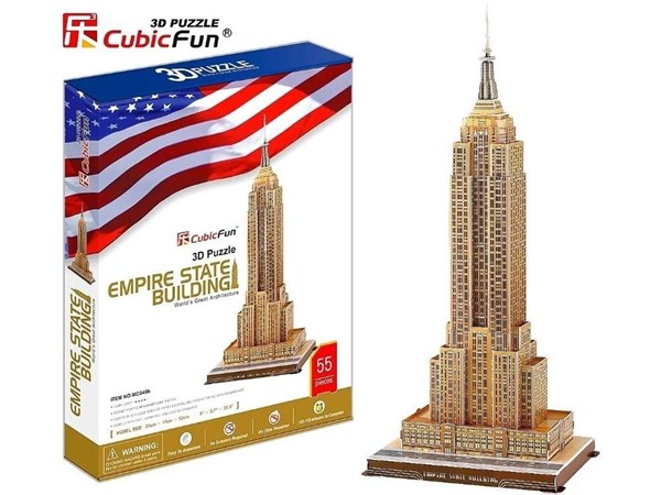 Cubic Fun (MC048H) - "Empire State Building" - 55 pièces