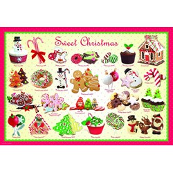 Eurographics (6100-0433) - "Sweet Christmas" - 100 pièces