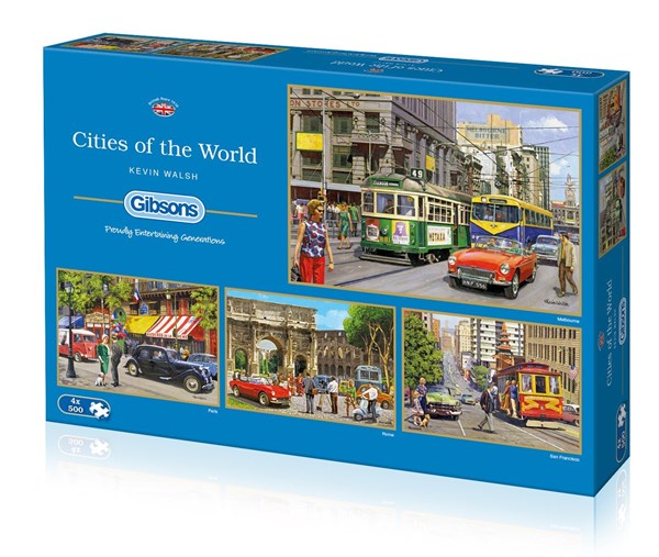 Gibsons (G5044) - Kevin Walsh: "Cities of The World" - 500 pièces