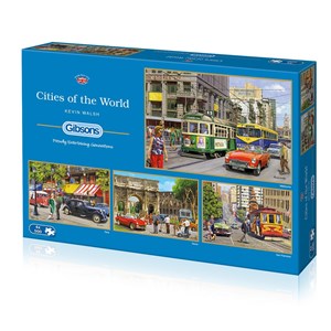 Gibsons (G5044) - Kevin Walsh: "Cities of The World" - 500 pièces