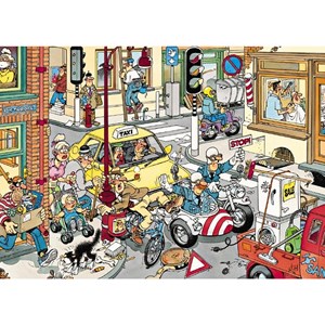 Jumbo (17161) - Jan van Haasteren: "Faites place" - 150 pièces