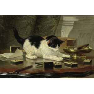 Grafika Kids (00282) - Henriette Ronner-Knip: "Jeu de Chaton" - 100 pièces