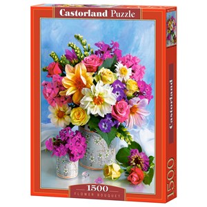 Castorland (C-151516) - "Flower Bouquet" - 1500 pièces