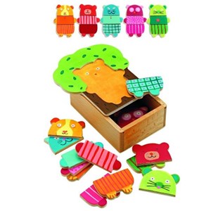 Djeco (01681) - "Arbre doudou" - 15 pièces