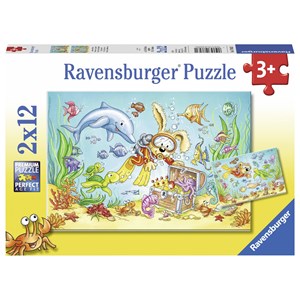 Ravensburger (07603) - "Plongée Sous Marine" - 12 pièces