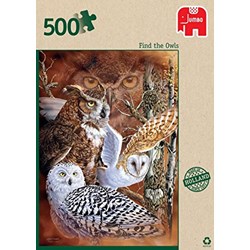 Jumbo (18346) - "Trouvez les Chouettes" - 500 pièces
