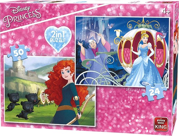 King International (05416) - "Disney Princess" - 24 50 pièces