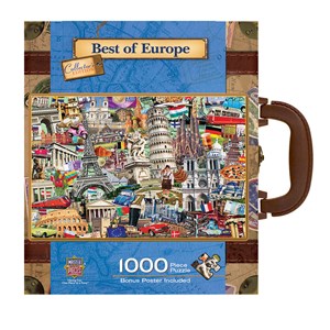 MasterPieces (71672) - "Best of Europe" - 1000 pièces