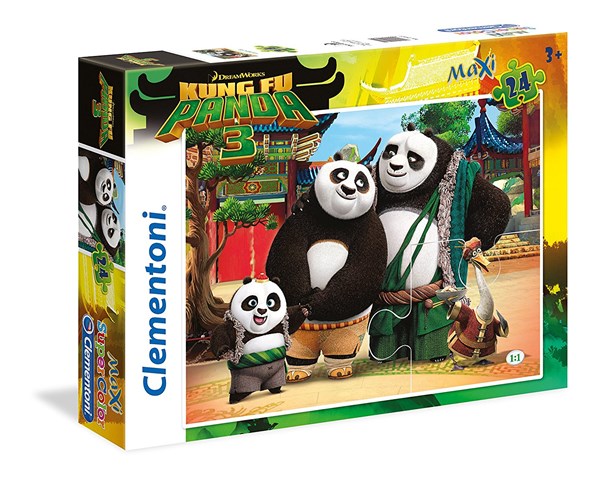 Clementoni (24475) - "Kung Fu Panda 3" - 24 pièces