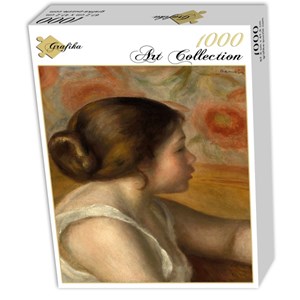 Grafika (01904) - Pierre-Auguste Renoir: "Tête de Jeune Fille, 1890" - 1000 pièces