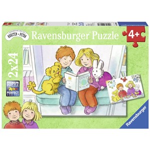 Ravensburger (09066) - "Karsten et Petra" - 24 pièces