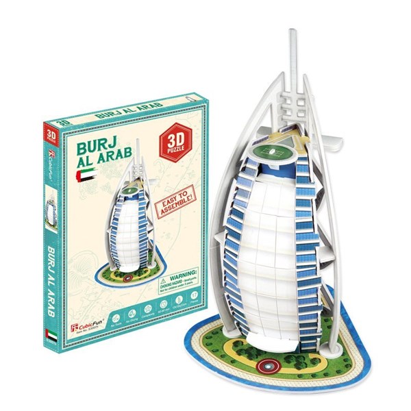 Cubic Fun (S3007H) - "Burj Al Arab" - 17 pièces