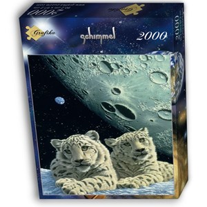 Grafika (02416) - Schim Schimmel: "Lair of the Snow Leopard" - 2000 pièces