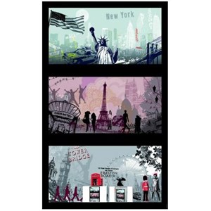 Ravensburger (16288) - "London, Paris, New York" - 500 pièces