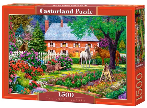 Castorland (C-151523) - "The Sweet Garden" - 1500 pièces