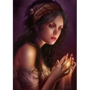 Grafika (T-00066) - Cris Ortega: "When the Light faces off" - 1000 pièces