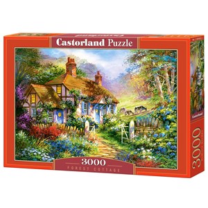 Castorland (C-300402) - "Forest Cottage" - 3000 pièces