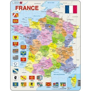 Larsen (A5-FR) - "Carte de France" - 70 pièces