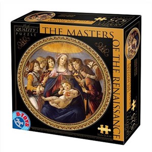 D-Toys (66985-TM01) - Sandro Botticelli: "Madonna della Melagra" - 525 pièces