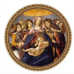 D-Toys (66985-TM01) - Sandro Botticelli: "Madonna della Melagra" - 525 pièces