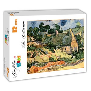 Grafika (00007) - Vincent van Gogh: "Les chaumes de Cordeville, 189" - 12 pièces