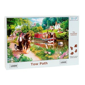The House of Puzzles (3695) - "Tow Path" - 1000 pièces