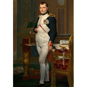 Grafika Kids (00360) - Jacques-Louis David: "Napoléon dans son Cabinet de Travail, 1812" - 100 pièces