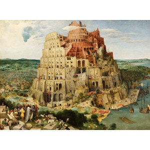 D-Toys (66947-BR05) - Pieter Brueghel the Elder: "La Tour de Babel, 1563" - 2000 pièces