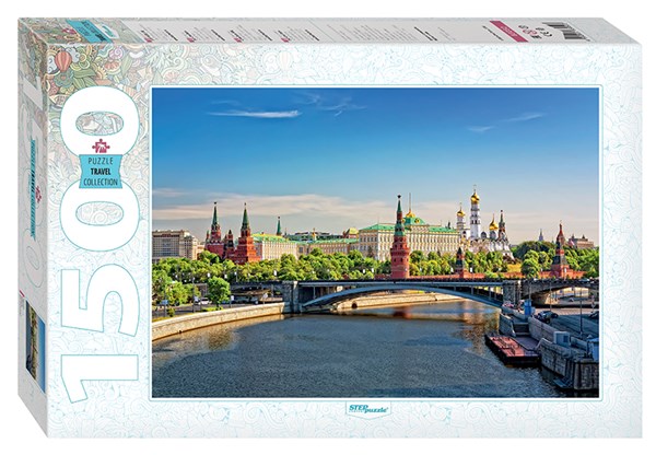 Step Puzzle (83052) - "Kremlin, Moscou" - 1500 pièces