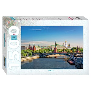 Step Puzzle (83052) - "Kremlin, Moscou" - 1500 pièces