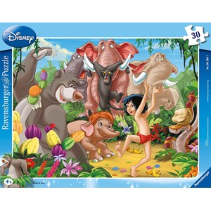 Ravensburger (06398) - "Livre de la jungle, Mowgli et Baloo" - 30 pièces