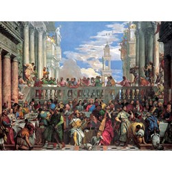 Ravensburger (16653) - Paul Véronèse: "Les noces de Cana" - 2000 pièces