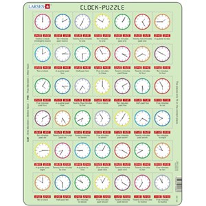 Larsen (OB7-GB) - "Clock-Puzzle - GB" - 42 pièces