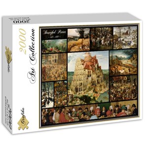 Grafika (00835) - Pieter Brueghel the Elder: "Collage" - 2000 pièces