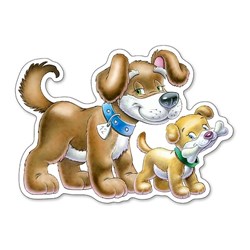 Castorland (B-04218) - "Chacun son petit" - 4 5 6 7 pièces