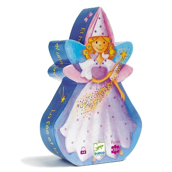 Djeco (07225) - "The Fairy and the Unicorn" - 36 pièces