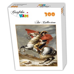Grafika Kids (00349) - Jacques-Louis David: "Bonaparte franchissant le Grand Saint-Bernard, 20 mai 1800" - 300 pièces
