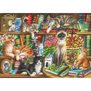 Gibsons (G6147) - "Puss In Books" - 1000 pièces