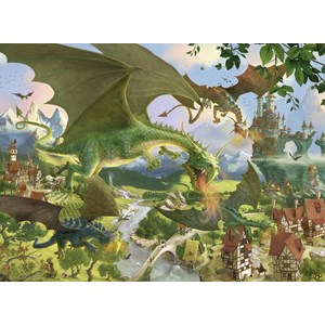 Ravensburger (10022) - "Le Vol du Dragon" - 150 pièces