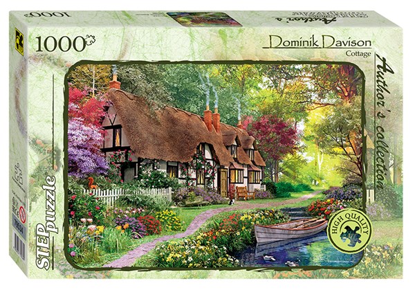 Step Puzzle (79534) - Dominic Davison: "Cottage" - 1000 pièces