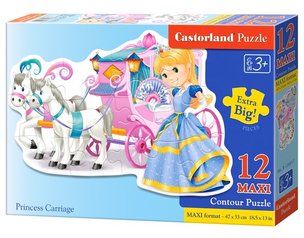 Castorland (B-120017) - "Carrosse de Princesse" - 12 pièces