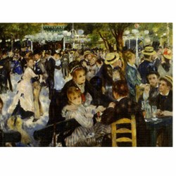 D-Toys (66909-6) - Pierre-Auguste Renoir: "Le bal du Moulin de la Galette" - 1000 pièces