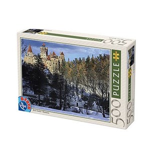 D-Toys (63052-RM05) - "Roumanie, Château de Bran" - 500 pièces