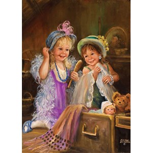 Art Puzzle (4461) - "Beauties in the Attic" - 1000 pièces