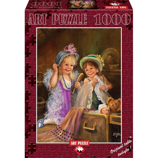 Art Puzzle (4461) - "Beauties in the Attic" - 1000 pièces