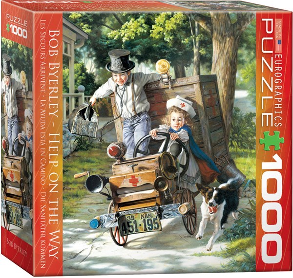 Eurographics (8000-0439) - Bob Byerley: "Mémoires d'enfants - Les secours arrivent" - 1000 pièces