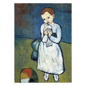 Puzzle Michele Wilson (W165-24) - Pablo Picasso: "L'enfant à la Colombe" - 24 pièces
