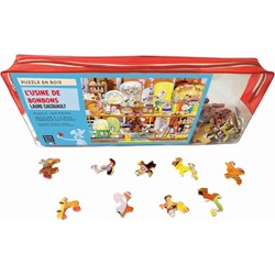 Puzzle Michele Wilson (W114-100) - Laure Cacouault: "Sweet Factory" - 100 pièces