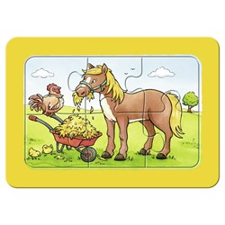 Ravensburger (06571) - "Animaux de la Ferme" - 6 pièces